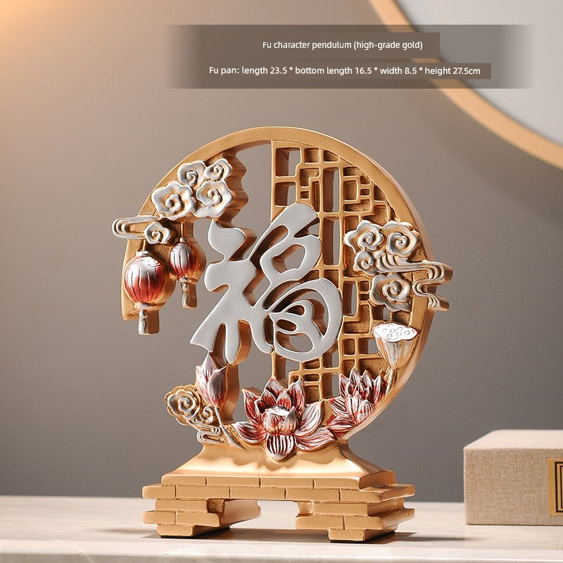 TV Accessible Luxury Living Room Moving Gift Wine Cabinet Decorations
