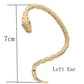 Small Snake Winding Earrings Female Vintage Creative Tide Male Couples Niche Design Sense