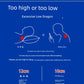 For Cervical Spine Pillow Cervical Support Improve Sleeping Support Stretch Straightening Reverse Bow Pillow One-Pair Package Sleep