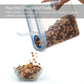 Food Storage Containers with Lids Stackable Treat Box Containers for Kitchen Pantry Organization Containers for Rice Dispenser