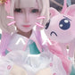 Super Cute P Cat! Needy Girl Overdose Emojis 17/28cm Bluey & Bingo Family Plush Toys Cartoon Dog Stuffed Animals Soft Plush Doll
