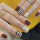 24Pcs/Lot Milky White Gradient Long Wearing False Nail Tips Acrylic Press on Nails Removable Reusable Artifical Fake Nails Art