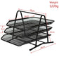 Metal file disk, file frame, office supplies wholesale data organization, office multi-layer desktop shelf