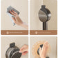 Wall-Mounted Wash Basin Toilet Triangle Basket Shelf Suction Cup