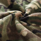 Mens Tactical Fleece Jacket Russian Camouflage US Military Work Coat Autumn Winter Outdoor Warm Zip Cardigan Jacket Inner Lining