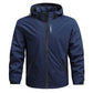 New Outdoor Jacket Men's Tactical Hunting Jacket Men's Autumn Casual Waterproof Windbreaker Coat Pocket Motocycle Clothes