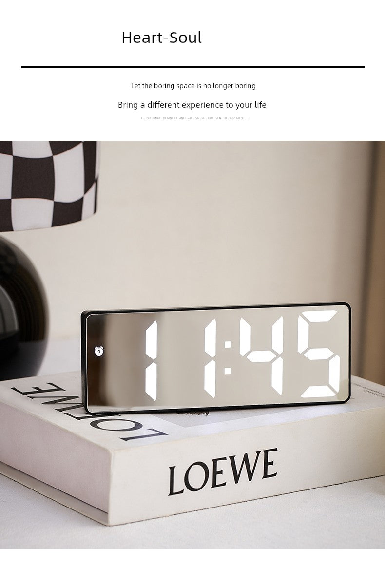 Led Student Dormitory E-Sports Office Room Clock