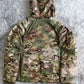 Mens CamouflageTactical Jacket Lightweight Cotton Clothes Autumn Winter Outdoor Waterproof Hooded Padded Coat Hiking Windbreaker