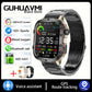 Military GPS Tracker Smart Watch Men IP68 5ATM Outdoor Sports Fitness Tracker Health Monitor 1.96" BT Call Smartwatch For Xiaomi