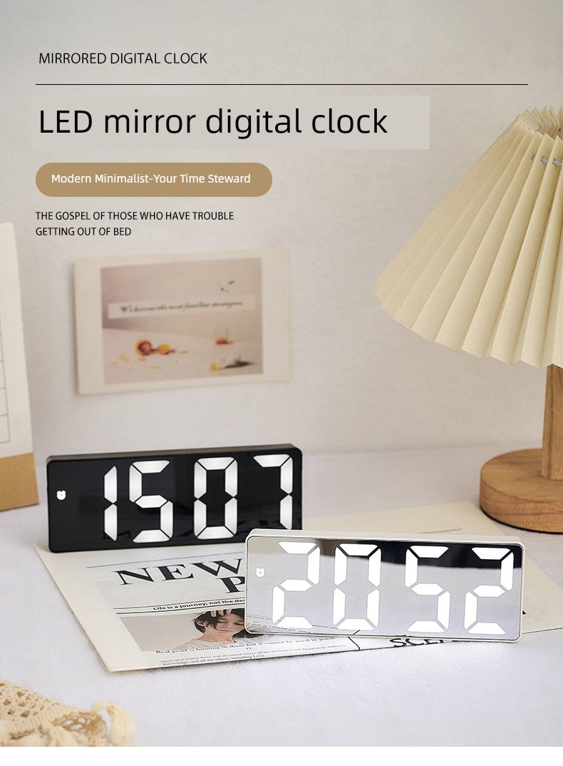 Led Student Dormitory E-Sports Office Room Clock