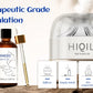 HIQILI 100ML Turmeric Essential Oils, 100% Pure Herbal Plant Oil for Candle, Health Promotion, Diffuser And Humidifier, Relax