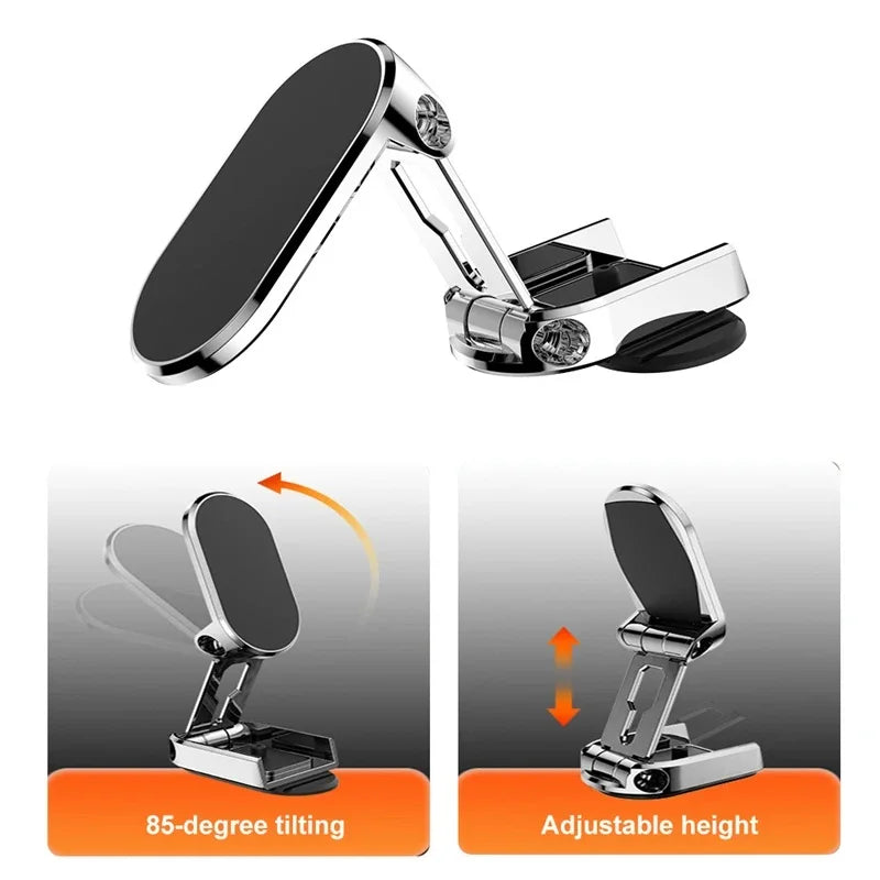 Motorcycle Bicycle Phone Holder GPS Bracket Cellphone Stand Mirror Handlebar Mount Compatible For Smartphone Between 3.0 to 6.5"
