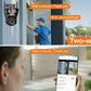 Three Screen WIFI IP Camera Outdoor 4K Dual Lens PTZ Camera Ai Human Detection IP66 Waterproof CCTV Video Security Camera iCsee