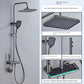 Copper Constant Temperature Black For Home Supercharged Shower Head