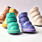 4Pcs Dirt-resistant Soft Outdoor Dog Boots for Small Medium Dog Dog Shoes Paw Protector Wear-resistant