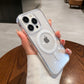 For Magesafe Magnetic Transparent Wireless Charge Case for iPhone 16 15 14 13 12 11 Pro Max Mini Plus Shockproof Hard PC Cover