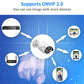 Hiseeu 5MP Audio IP Security Surveillance Camera POE H.265 Outdoor Waterproof IP66 CCTV Camera P2P Video Home for POE NVR