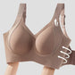 Women's Seamless Underwear, Thin Style, Large Breasts, Small Breasts, No Wires, Pull-up And Anti-sagging Large Size Bra