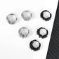 1Pair Punk Stainless Steel Round Circle Totem Hoop Earrings For Men Women Not Fade Ear Rings Hip Hop Male Jewelry
