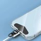 1-4Pcs New Upgrated 360 Rotatable Stainless Steel Phone Tether Tab Metal Patch Gasket Cellphone Lanyard Safety Connecter Piece