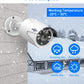Hiseeu 5MP Audio IP Security Surveillance Camera POE H.265 Outdoor Waterproof IP66 CCTV Camera P2P Video Home for POE NVR