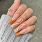24p Artificial Acrylic Nail Art Fake Nails Full Coverage Removable Pressing Nail Tips Lotus Root Pink Leopard Print False Nails