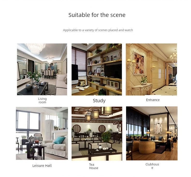 Bring In Wealth and Treasure Flowing Living Room Office Desk Surface Panel Flowing Water Ornaments