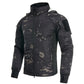 Tactical Jacket Men Outdoor Jacket Army Combat Jackets Mens Hooded Bomber Coats YAF Winter Jacket Hiking Hunting Jacket