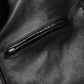 Vintage Black Brown Real Cowhide Genuine Leather Jacket Real Fur Men's Leather Jacket Bomber Men Leather Jacket Motorcycle Coat
