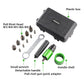 HIFESON M3 M4 M5 M6 M8 Electric Rivet Tool Aapter Manual Rivter Handheld Rivet Gun Connector Kit Hand Drill For Flat Nuts