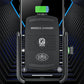 Motorcycle Phone Holder Moto Motorbike Mirror Mobile Handlebar Stand Support USB Charger Fast Wireless Charging Cellphone Mount
