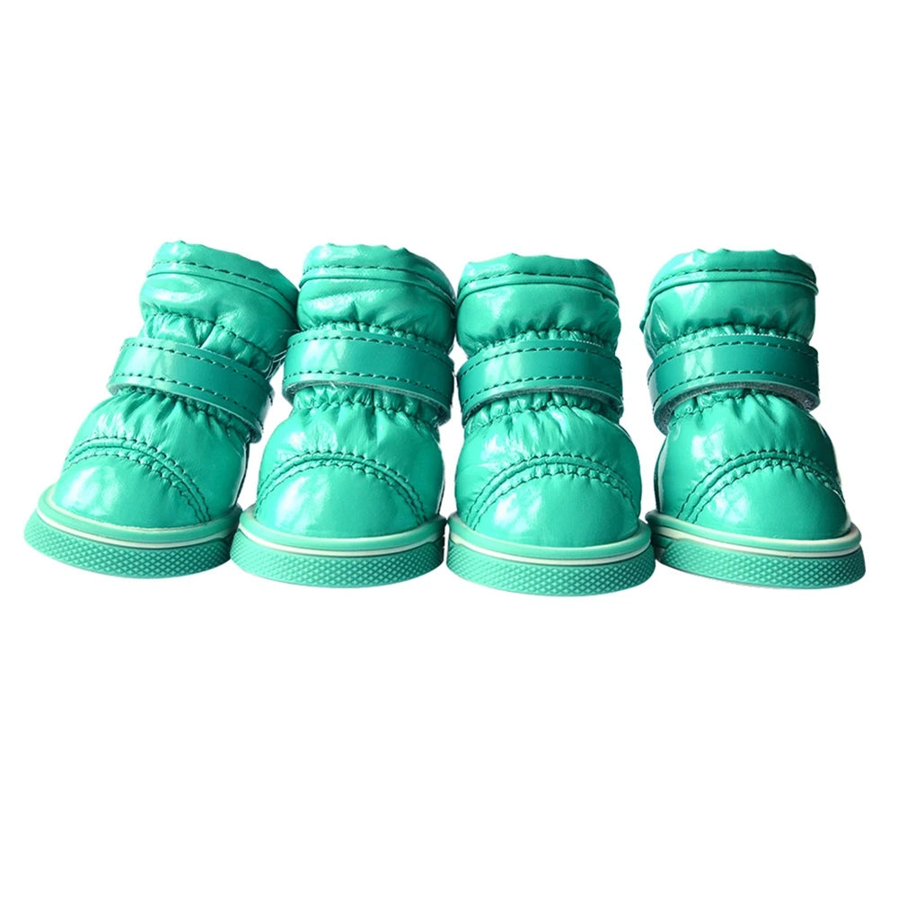 4Pcs Dirt-resistant Soft Outdoor Dog Boots for Small Medium Dog Dog Shoes Paw Protector Wear-resistant