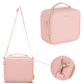 Makeup Bag with Mirror of Smart LED Lighted Women's Cosmetic Bag Travel Makeup Bag Large Capacity Female Beautician for Women