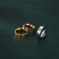 Fashion Classic Cross Stainless Steel Rings For Women Men Gold Color Luxury Jewelry Wedding Gift