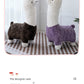 Alpaca Stool Living Room Seat for Girls Decorations