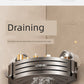 Punch-Free Bathroom Rack Bathroom Suction Cup Triangle Basket Wall Mount Bathroom Sink Corner Storage Rack