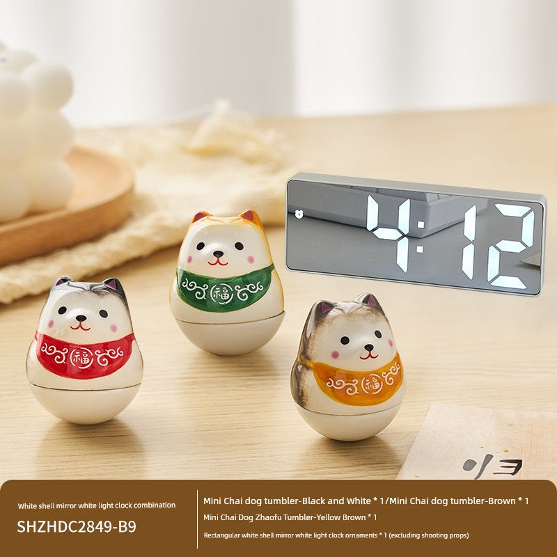 Led Student Dormitory E-Sports Office Room Clock