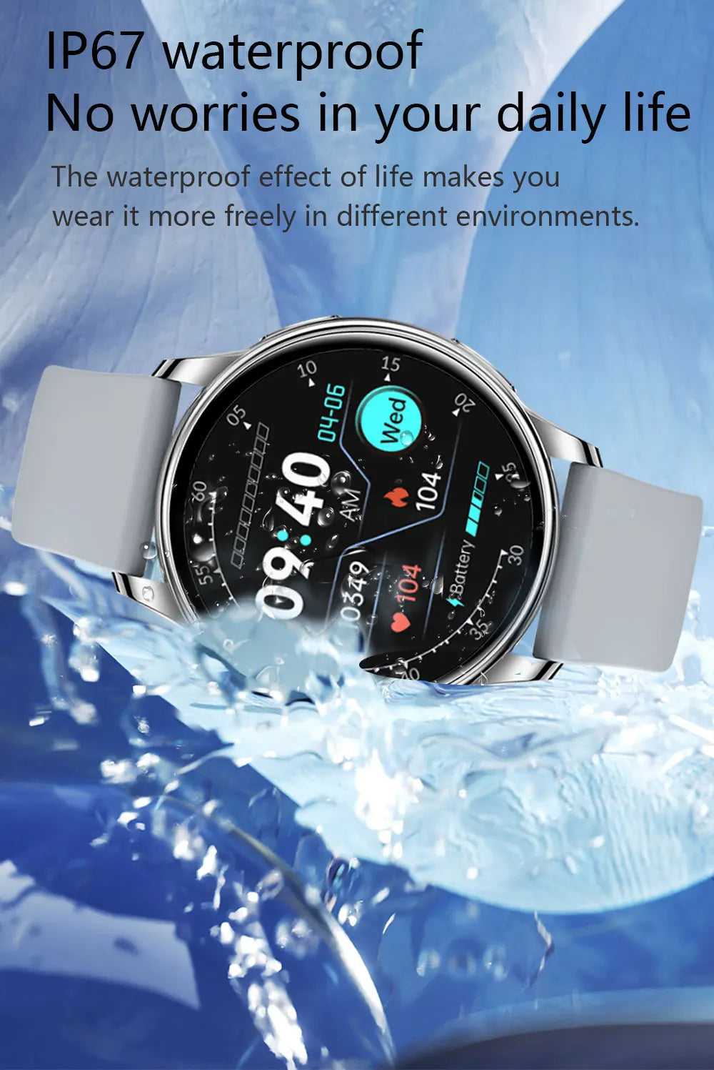 Bluetooth Call Smart Watch Women Custom Dial Watches Men Sport Fitness Tracker Heart Rate Smartwatch For Android IOS Y22