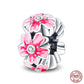 Fit Pandora 925 Original Bracelet 925 Silver Plate Flower Bird Series Charms Beads For Women Fashion DIY Jewelry Gifts Making