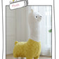 Alpaca Stool Living Room Seat for Girls Decorations