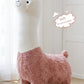 Alpaca Stool Living Room Seat for Girls Decorations