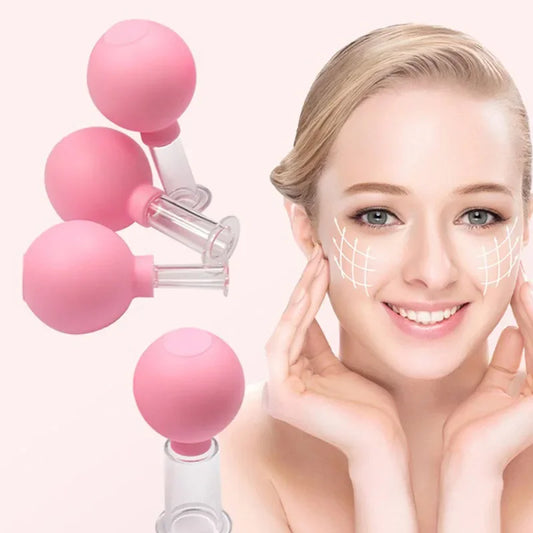 Silicone Cupping Massage Cup Body Face Neck Eye Massager Vacuum Body Facial Care Facial Steaming Pore Cleaner Tool Skin Care