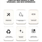 Laundry Powder Container Laundry Pods Organizer Washing Capsules Holder Cotton Swab Organization with Lid Desktop Storage Box