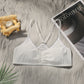 Women's underwear beautiful back no steel ring bra white lace new spring and summer collection for girls MR2583