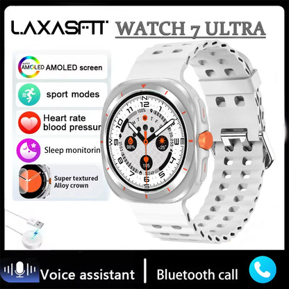 Watch 7 Ultra Smartwatch Bluetooth Talk HD AMOLED Screen Fitness Tracker Health Monitoring Smartwatch for Android IOS