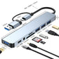 USB C HUB Type C Splitter Thunderbolt 3 Docking Station Laptop Adapter With For Macbook Air M1 iPad Pro