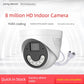 Wired Digital HD Night Vision Poe For Home Dome Network Camera H.265 Audio Monitoring Network Cable Power Supply