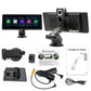 BQCC 10.26 Inch Portable Wireless Carplay Screen HD Rear Reversing Camera Car Radio DVR MP5 Multimedia Video Player Android Auto