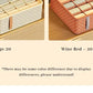 1pc Khaki/Wine Red Non Woven Multi Grid Underwear Sock Storage Box Household Wardrobe Organization and Storage