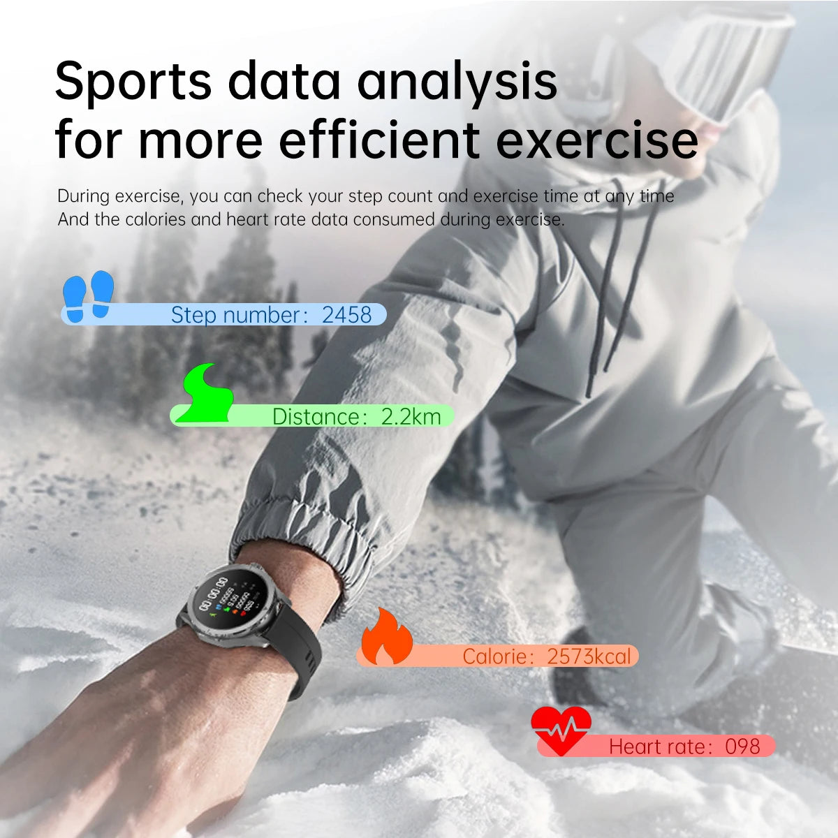 S4 Ultra Smart Bracelet Men Watch For Xiaomi  AMOLED HD Screen Bluetooth Call GPS Trajectory NFC Heart Rate Compass SmartWatches